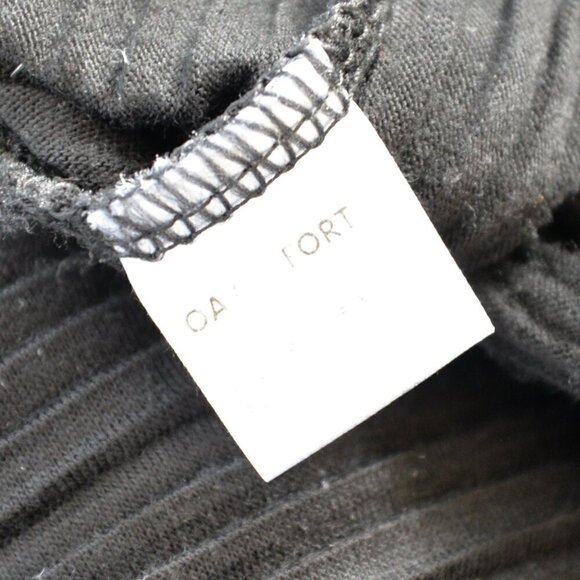 Oak + Fort Black Pleated Maxi Dress Sz M - Picture 8 of 8